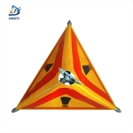 Reflective Tripod Warning Sign - Warning Signal Reflective Tripod Folding Warning Sign